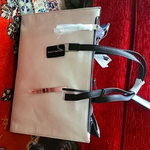 Tahari genuine leather tote
